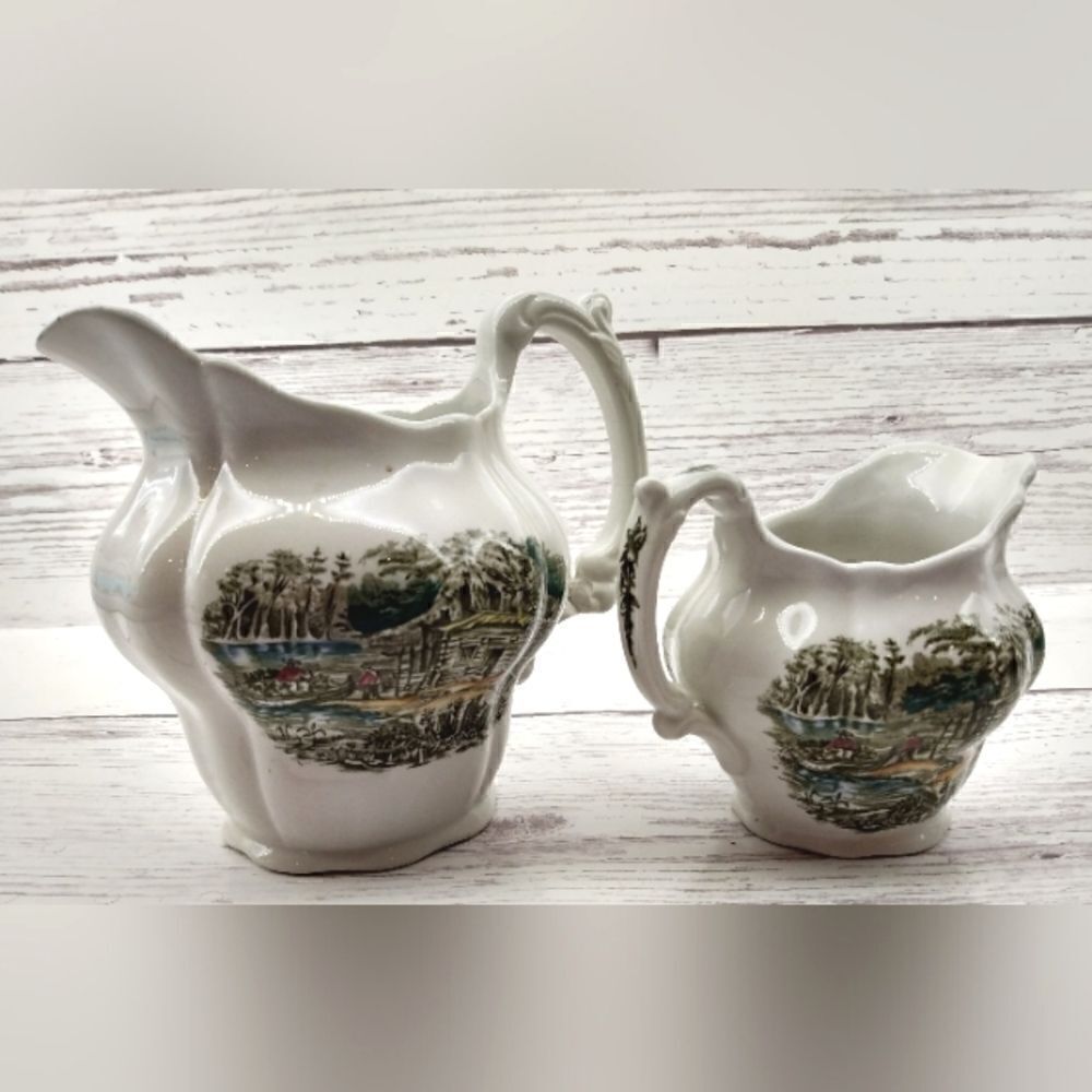 Ridgeway Staffordshire England Bartlett Scene's Lake Lac Chaudiere 1842 Quebec - Picture 13 of 15